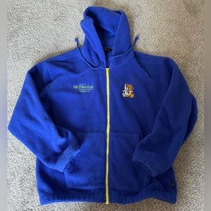 Teddy Fresh Zip-up Sherpa Hoodie 1(877)Ted-Frsh - Size XL